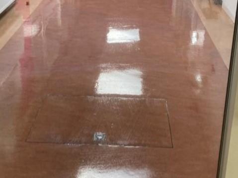 Vloer na schoonmaken Vloer na schoonmaken