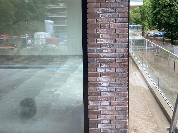 Gevel voor schoonmaken Gevel voor schoonmaken