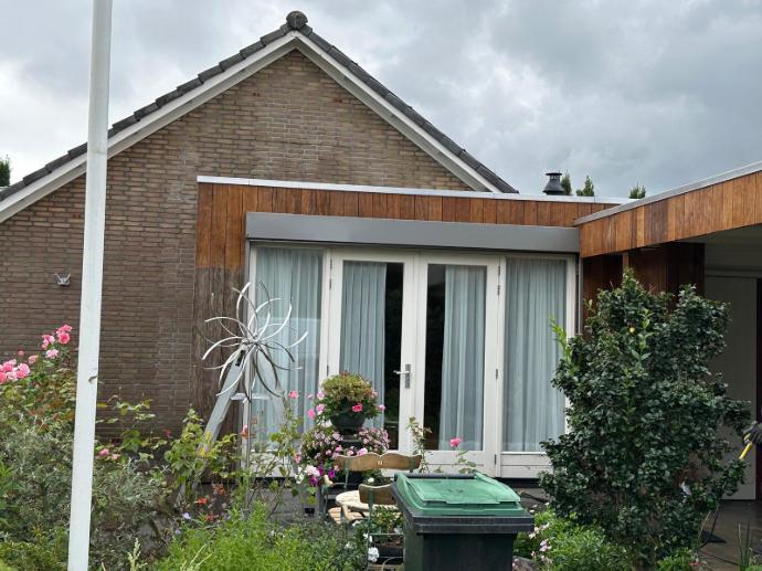 Tegels na het hogedrukwerk